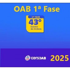 1ª Fase 43º Exame - Extensivo Método 40 Pontos (CERS 2025) (Ordem dos Advogados do Brasil) 1ª Fase 43º Exame - Extensivo Método 40 Pontos (CERS 2025) (Ordem dos Advogados do Brasil)